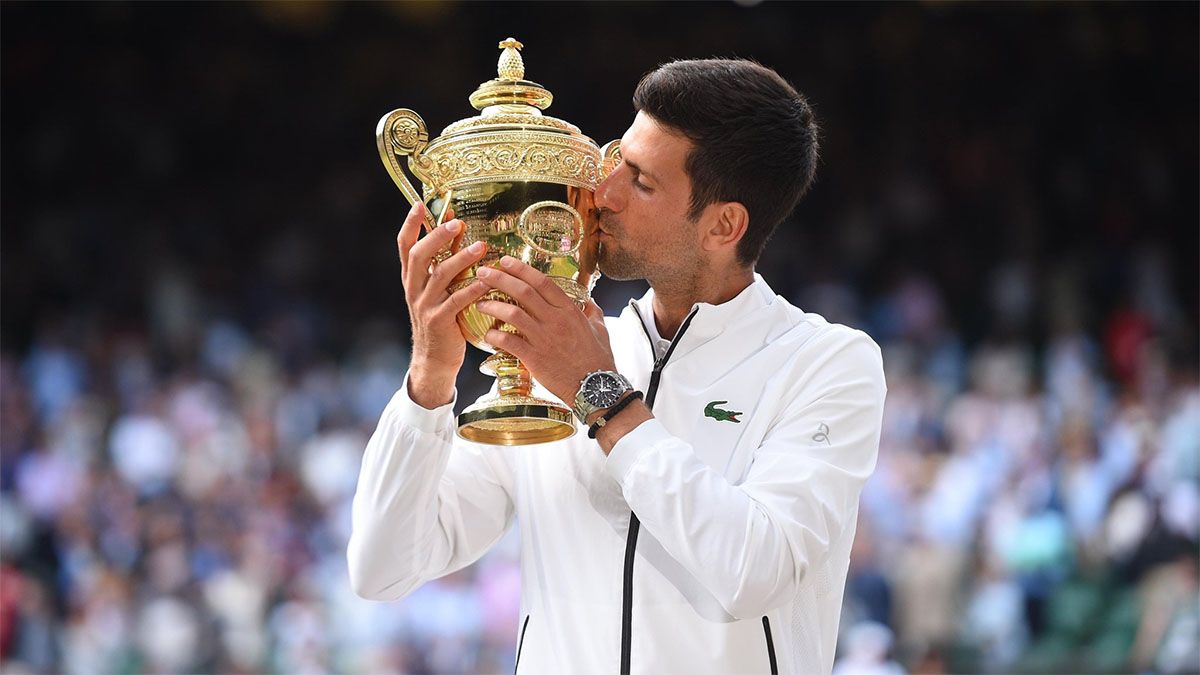 Novak Djokovic logró su sexto título en Wimbledon.