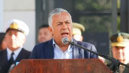El gobernador Alfredo Cornejo.