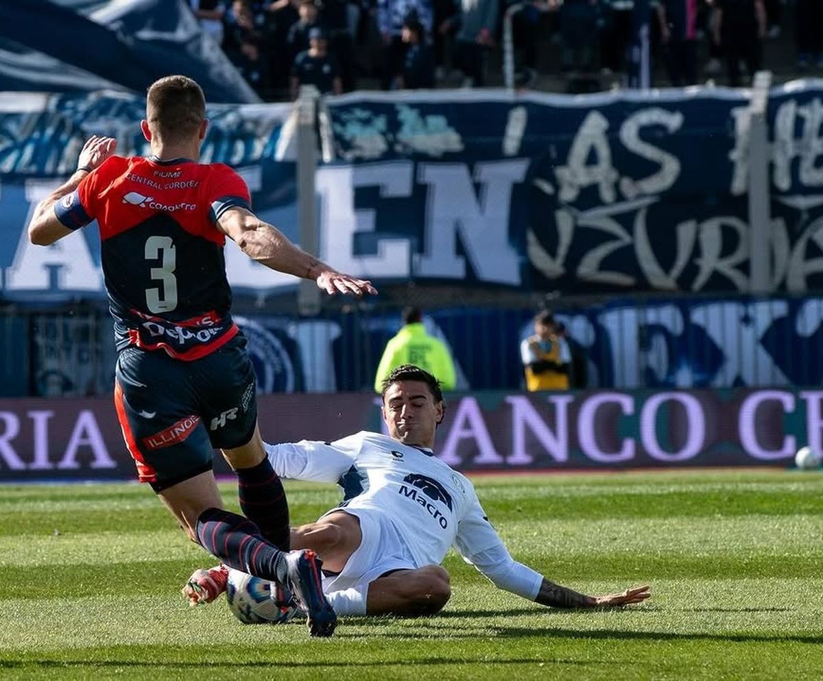 Tom&aacute;s Bottari, estandarte en el mediocampo de Independiente Rivadavia. Foto: Gentileza.