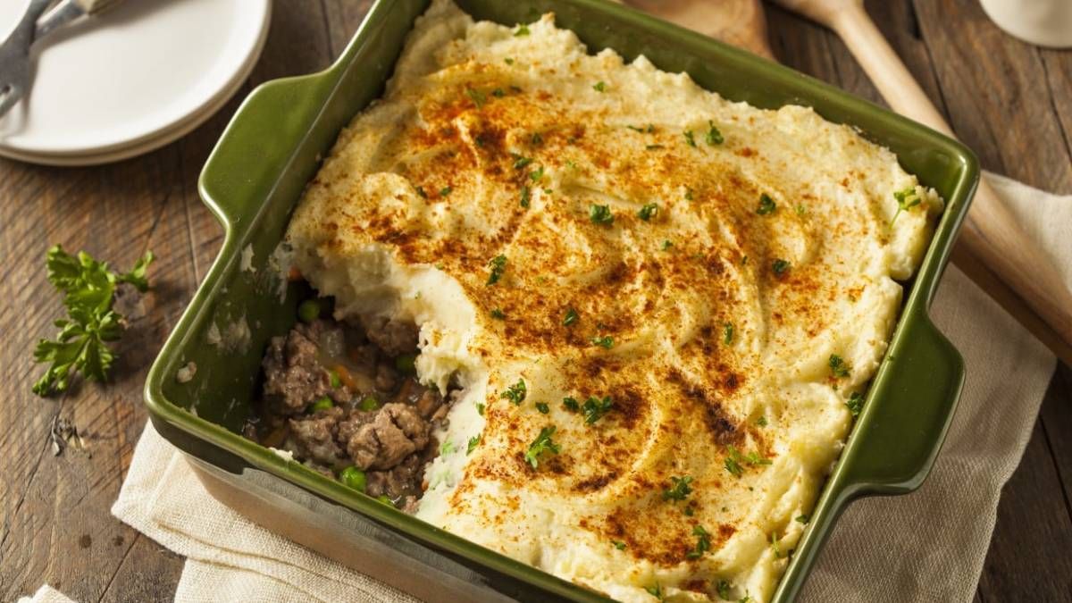 Pastel de papas con canela y azúcar, un clásico de la cocina italiana pero bien argentino..