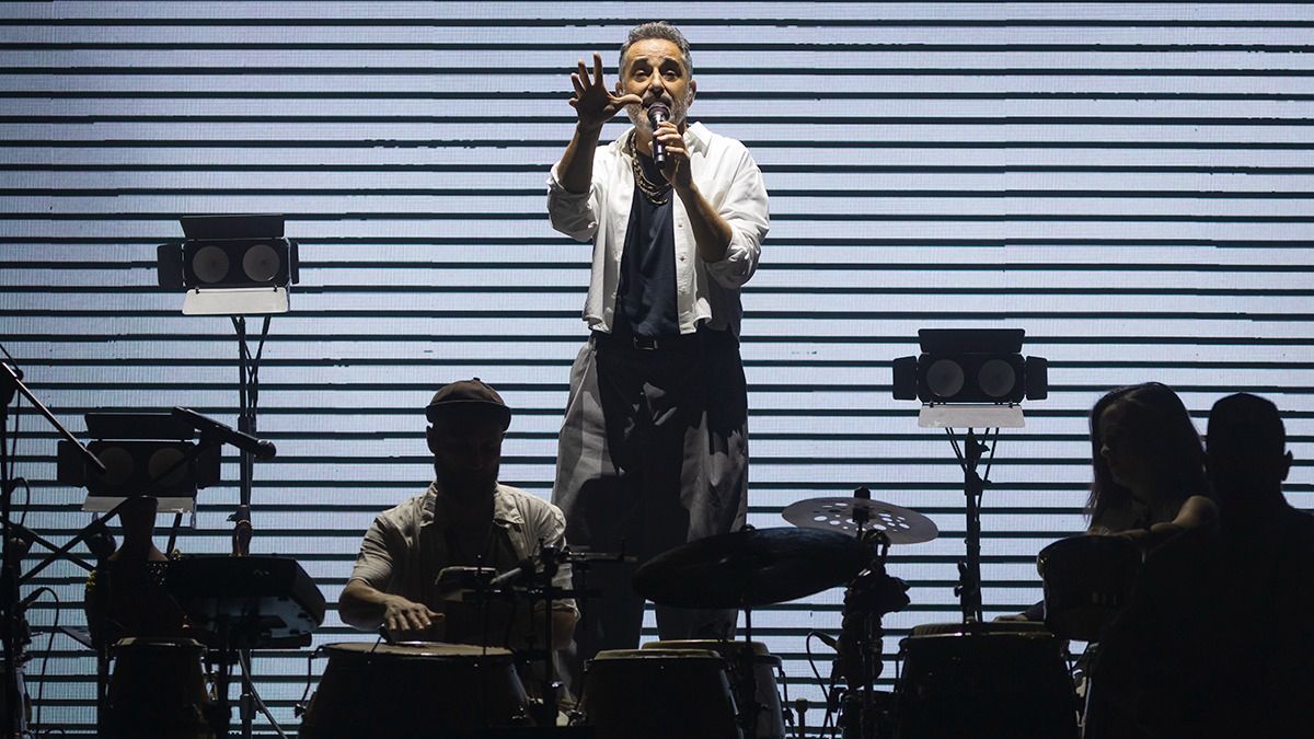 Drexler cautiv&oacute; a todos en el Arena Maip&uacute; Stadium.