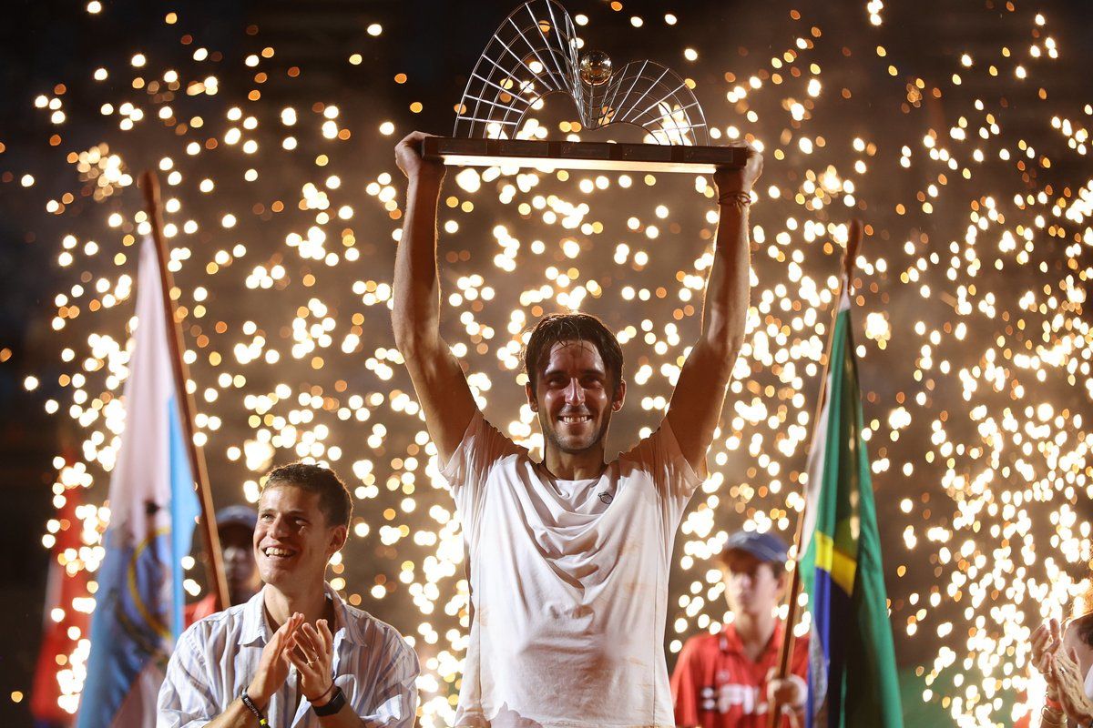 Cuánto ganó Tomás Etcheverry tras obtener en el Río Open el primer título de ATP de su carrera