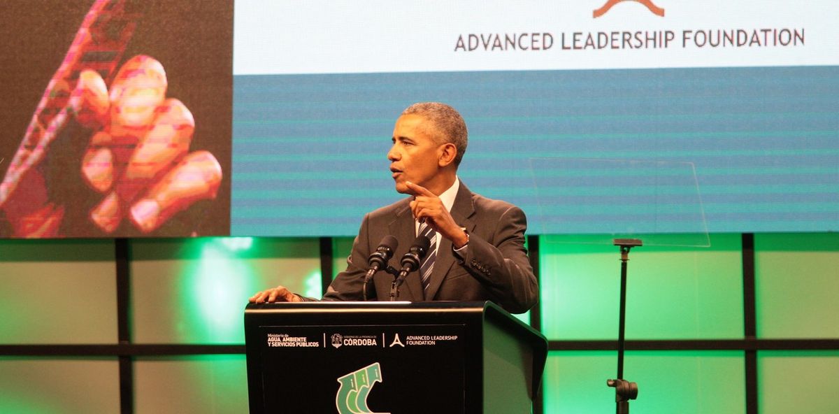 El ex presidente Barack Obama fue uno de los convocados a una de las Cumbres de Economía Verde para la cooperación internacional. El ex presidente Barack Obama fue uno de los convocados a una de las Cumbres de Economía Verde para la cooperación internacional.