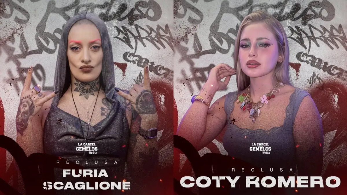 Furia Scaglione y Coti Romero se sumaron a "La cárcel de los gemelos". Furia Scaglione y Coti Romero se sumaron a "La cárcel de los gemelos".