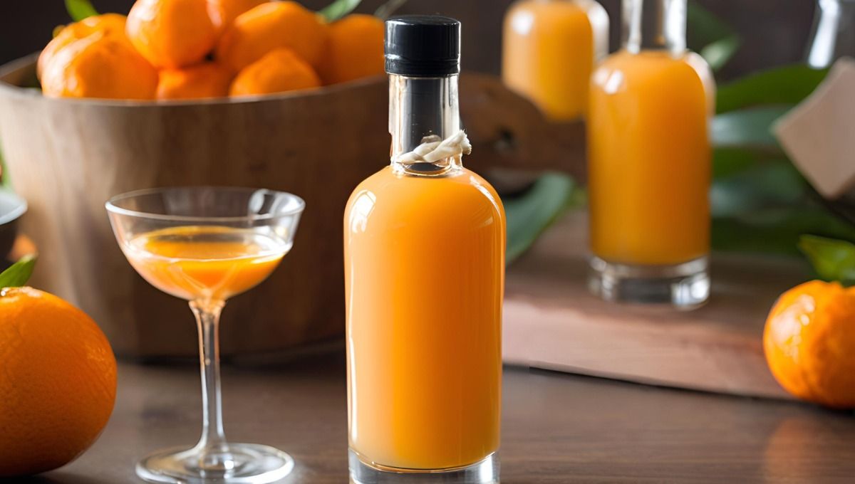 Recetas: licor de mandarina cremoso y sabroso con 4 ingredientes.