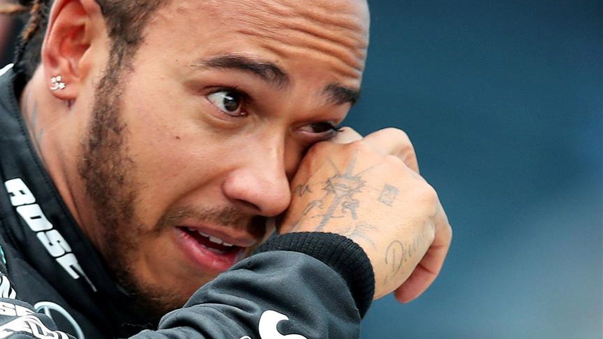 Lewis Hamilton no encuentra el rumbo este 2022 con su Mercedes.