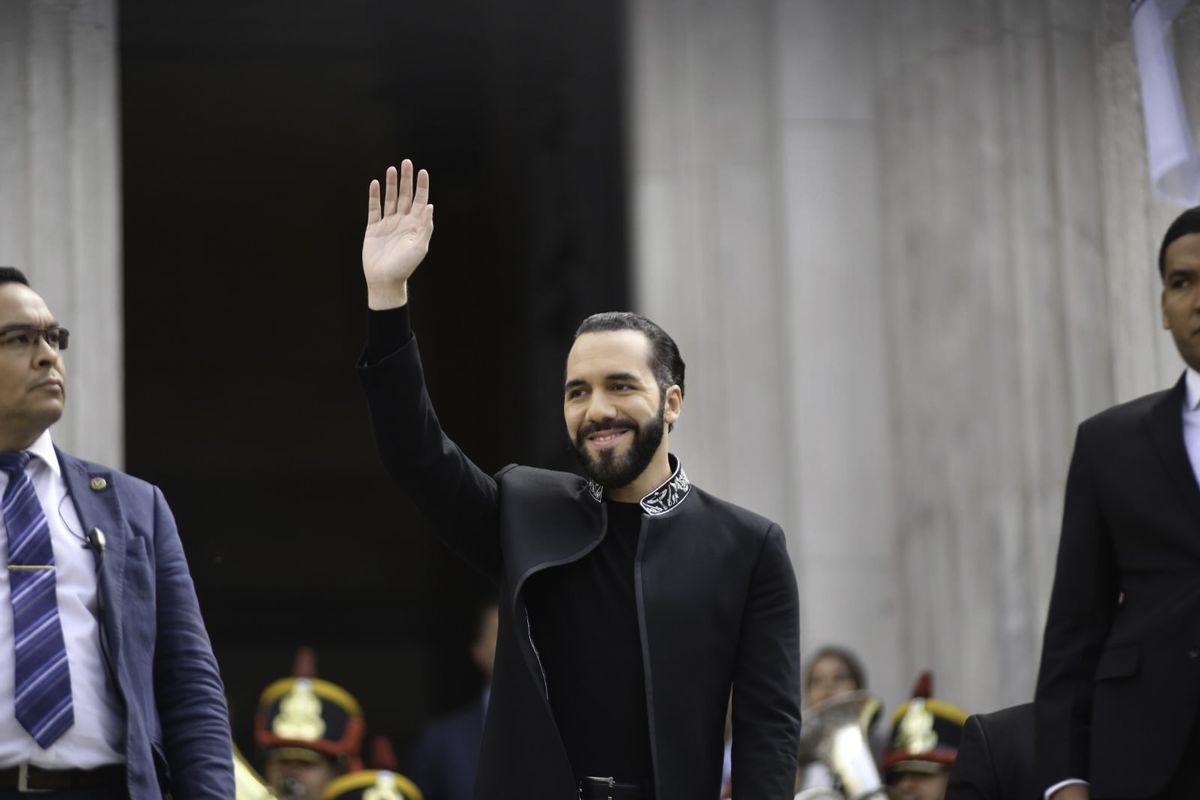 Nayib Bukele, presidente de El Salvador. Nayib Bukele, presidente de El Salvador.