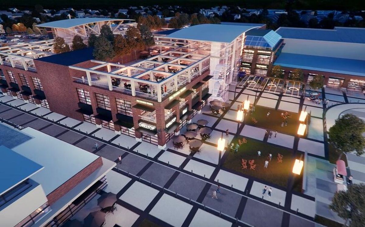 Así se verá el centro comercial remodelado. Así se verá el centro comercial remodelado.