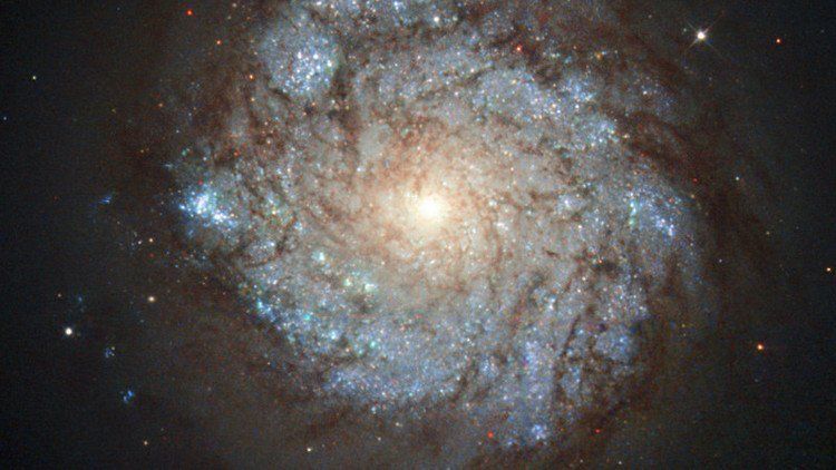 Revelaron el secreto de una de las galaxias de Casiopea