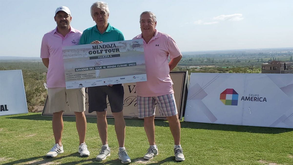 Agustín Hernández se quedó con el Mendoza Golf Tour