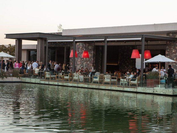 Un resort entre viñedos