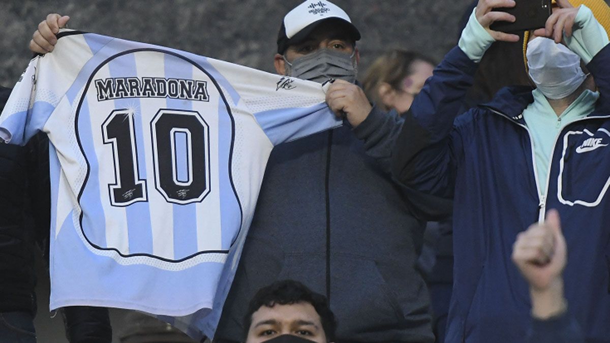 La gente volvió a la cancha en Argentina-Bolivia