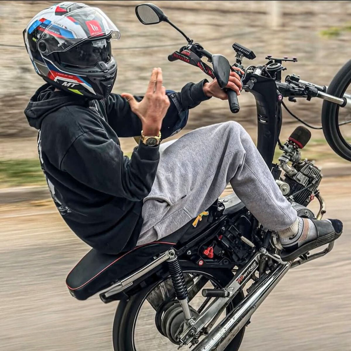 El fenómeno del Stunt creció en Argentina a través de las redes sociales. El fenómeno del Stunt creció en Argentina a través de las redes sociales.