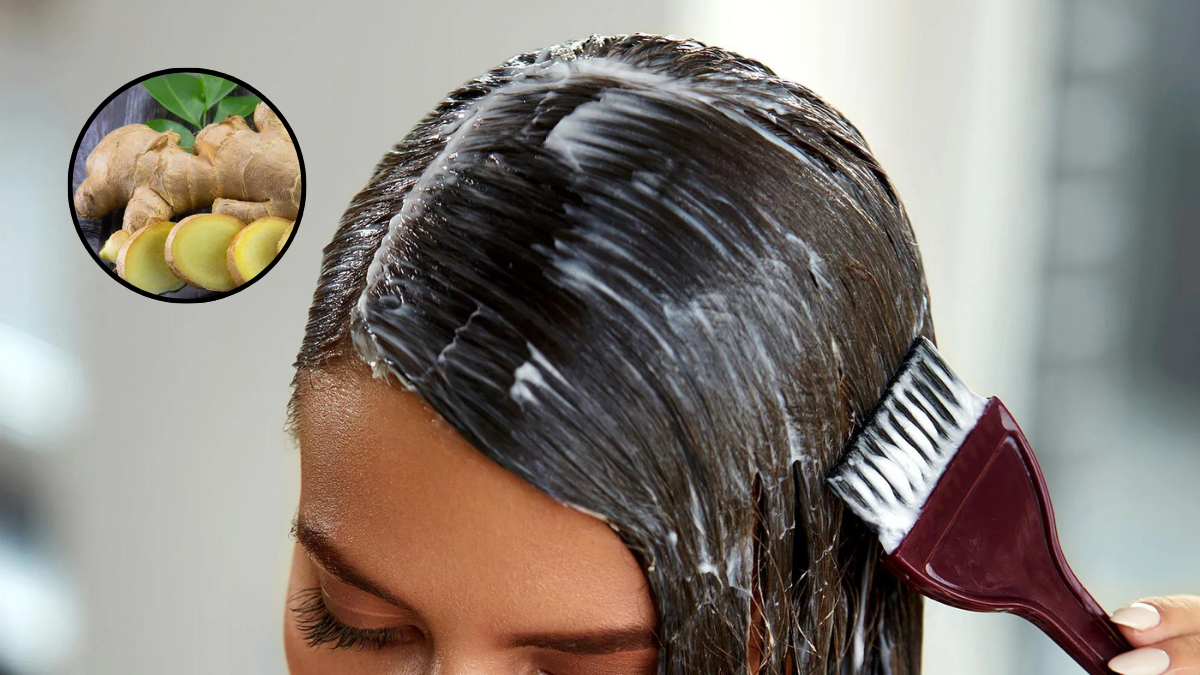 El tinte casero y económico de jengibre para ocultar las canas y dejar el cabello radiante.