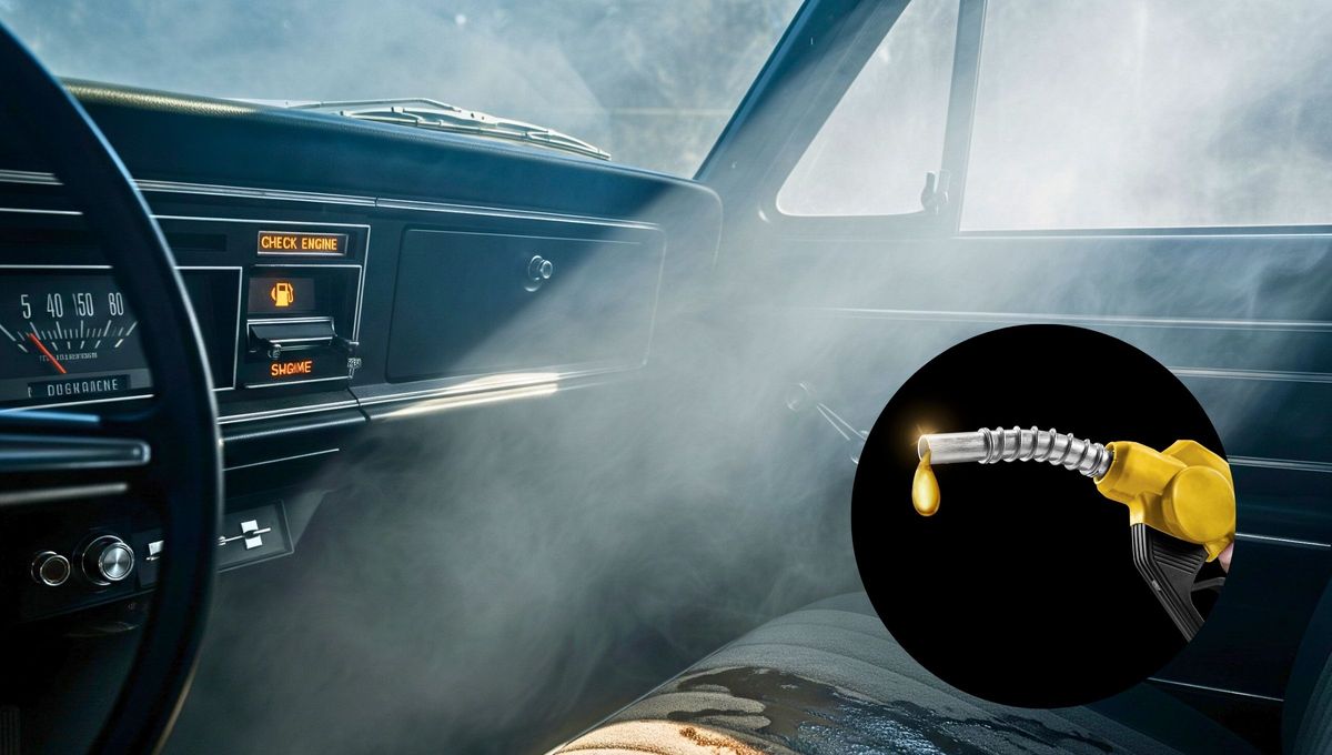 Imagen creada con IA de Google para hacer alusión al olor a nafta dentro del auto. Se trata de uno de los problemas más comunes y que se debe actuar de inmediato Imagen creada con IA de Google para hacer alusión al olor a nafta dentro del auto. Se trata de uno de los problemas más comunes y que se debe actuar de inmediato