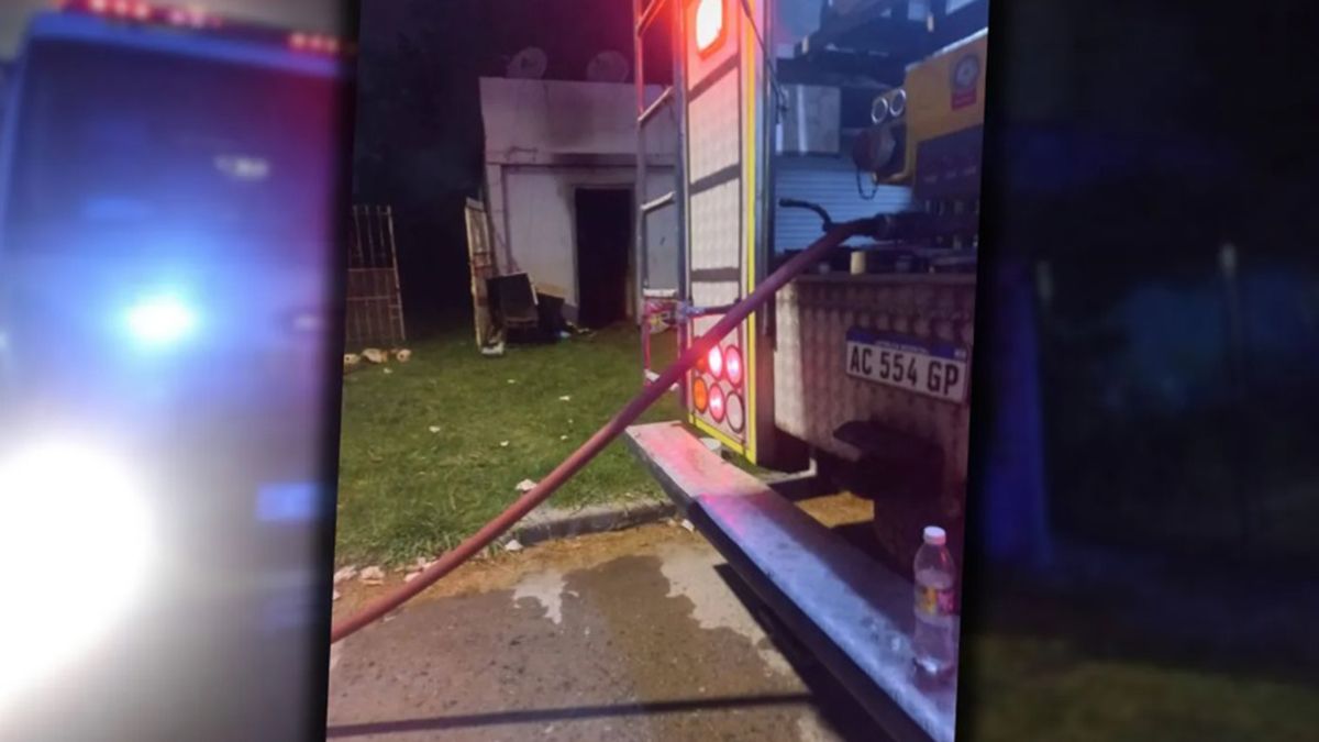 Fuego a la madrugada: un hombre murió al quedar atrapado en el incendio de su casa