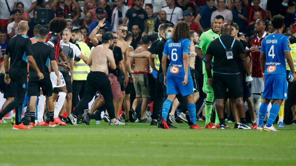 Escándalo en Francia y sanciones para el Niza y Marsella