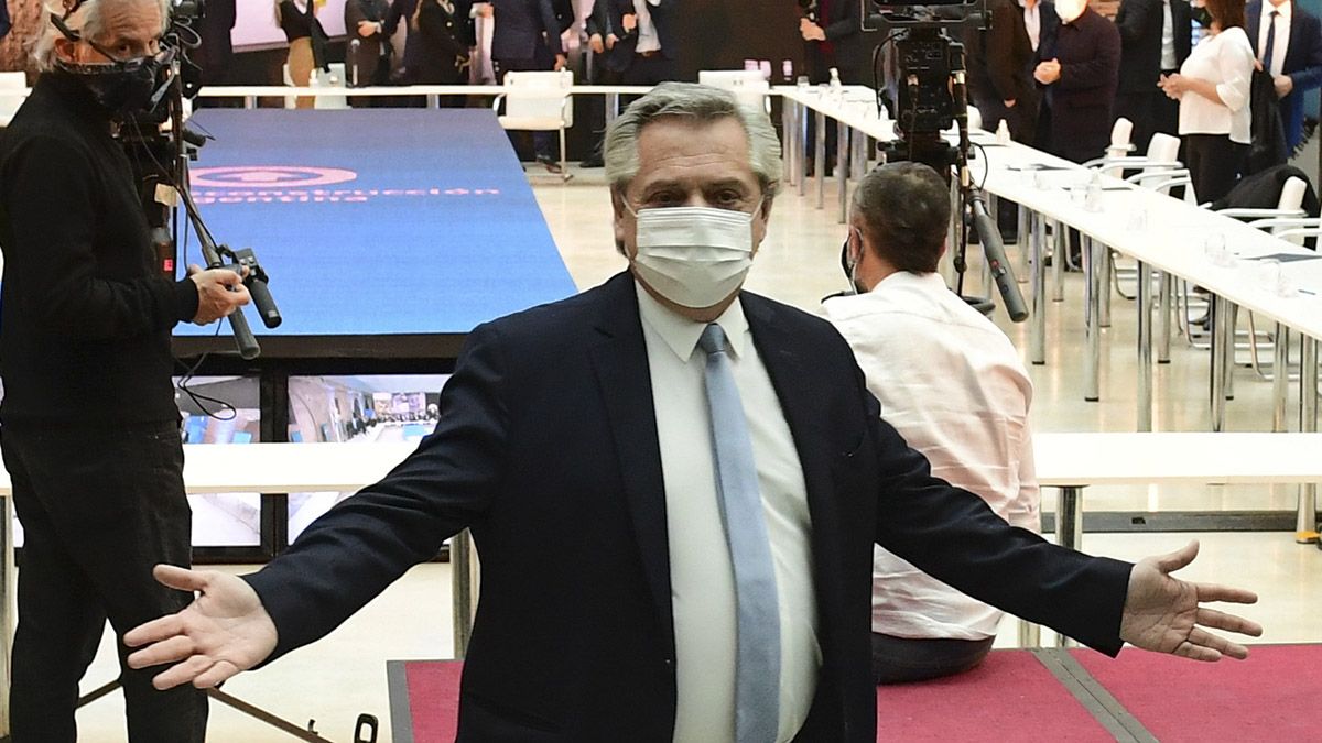 Alberto Fernández aseguró sentir el respaldo de la mayoría de los argentinos