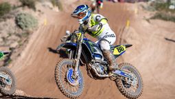 Pipío Fernández sigue luchando por el título del Argentino de motocross.