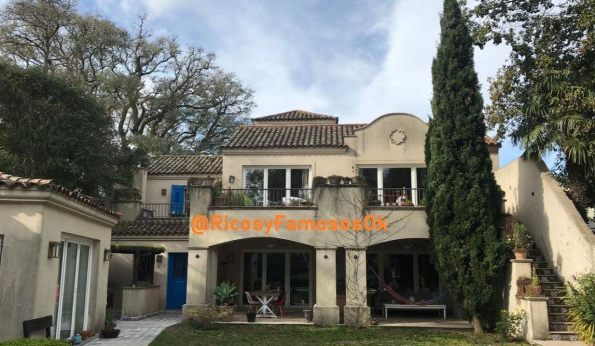 La imponente mansión que Juana Viale recibió de Mirtha