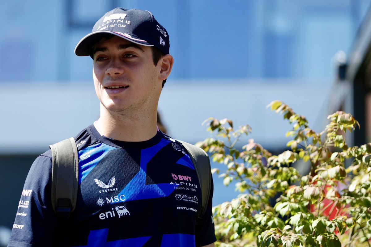 Colapinto se mostró optimista en Hungría.