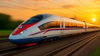 Construyen el tren bala más rápido de Latinoamérica: alcanzará los 350 km/h y será el orgullo de un país Construyen el tren bala más rápido de Latinoamérica: alcanzará los 350 km/h y será el orgullo de un país