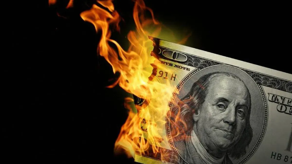 If you have a burned dollar, you can still get your money back.