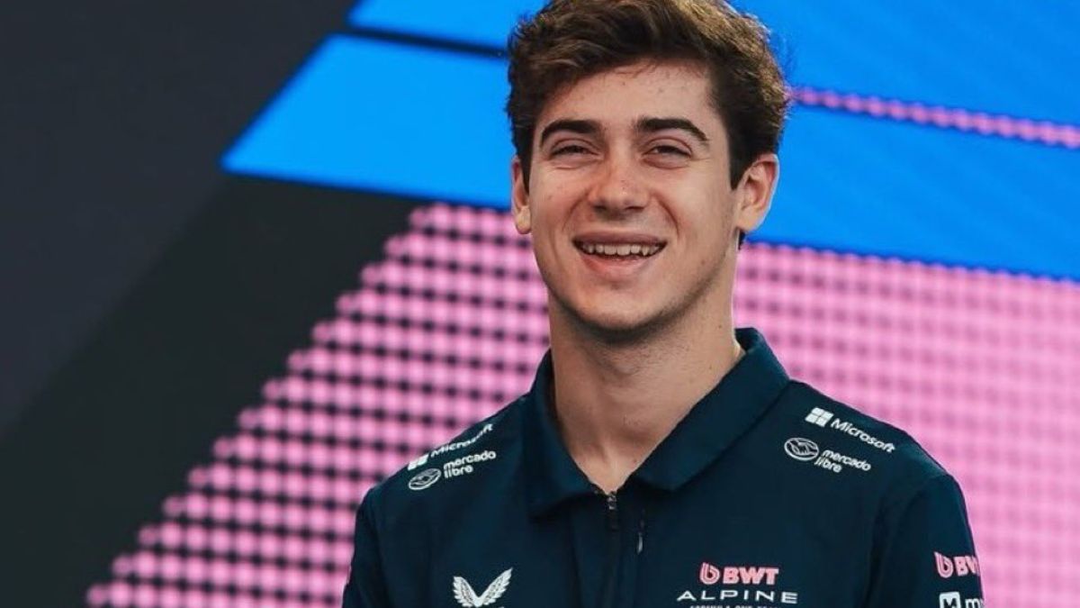 Franco Colapinto se mostró esperanzado por el futuro.