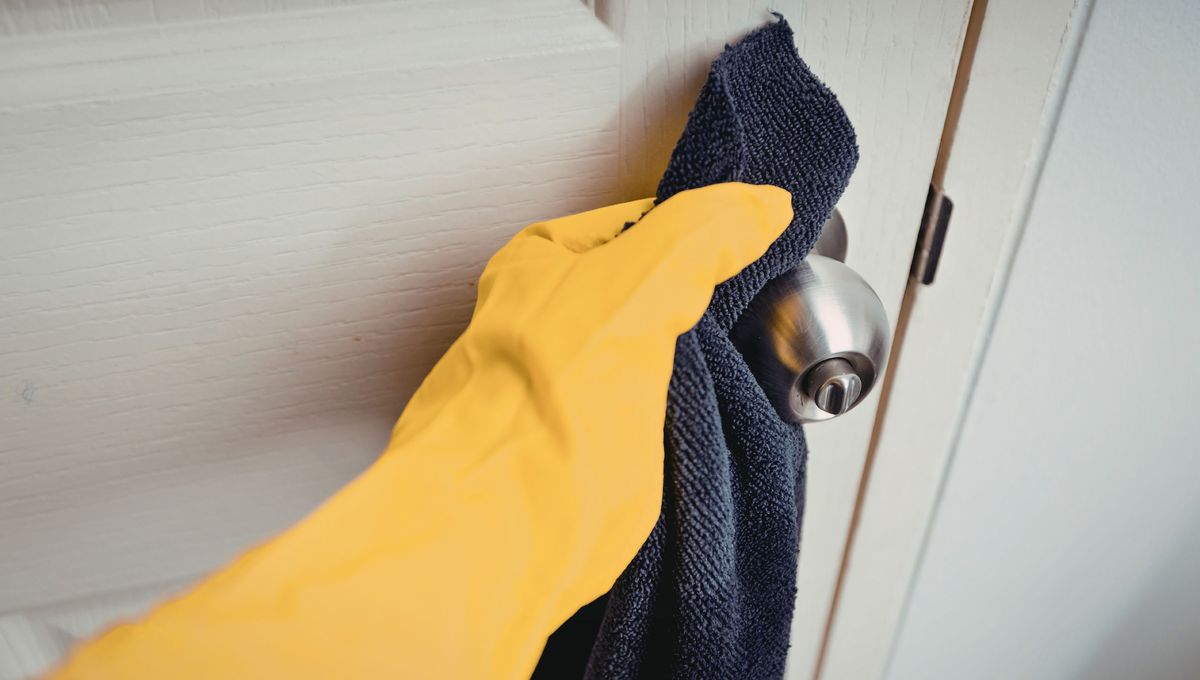 Utiliza vinagre, bicarbonato y productos naturales para limpiar las puertas. Utiliza vinagre, bicarbonato y productos naturales para limpiar las puertas. 