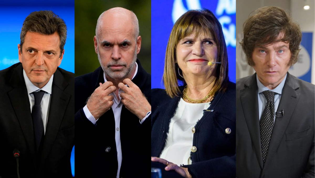 PASO 2023: así lucían los principales precandidatos a Presidente cuando eran jóvenes.
