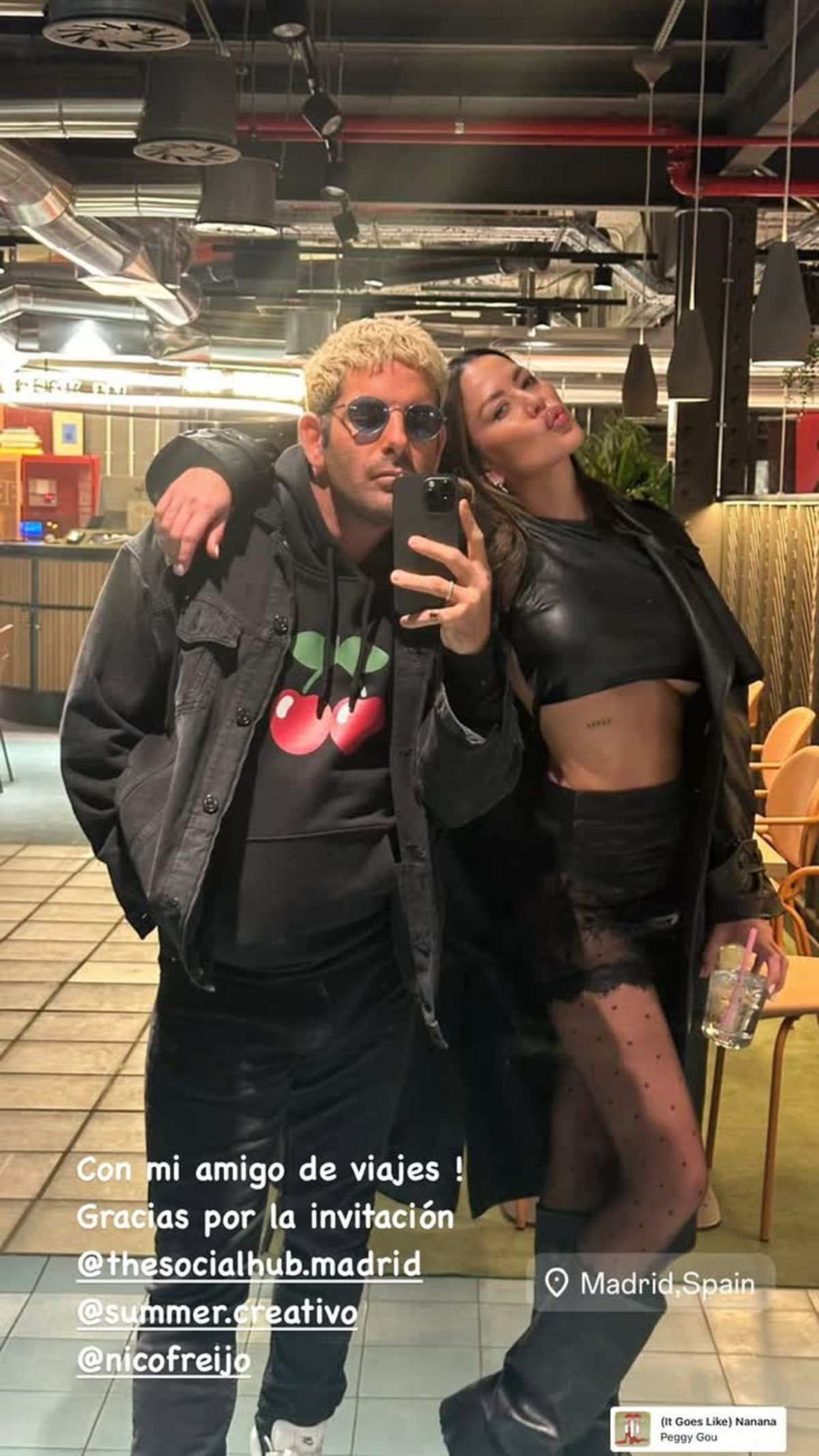 Desde Madrid, Karina Jelinek confirma que es la reina de las ultra transparencias al ras, XS ceñidas.