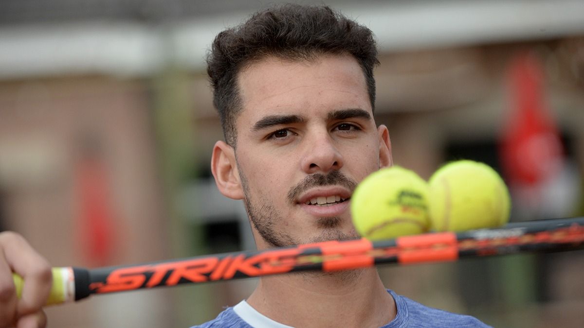 Su carácter autoexigente lo llevó a dejar el tenis profesional