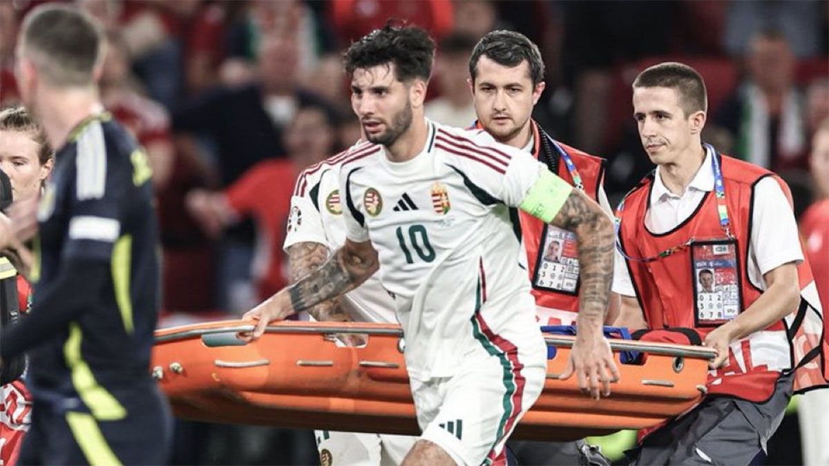 Susto en la Eurocopa: Barnabás Varga, jugador de Hungría, vivió un duro momento