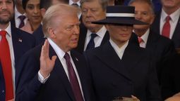 Donald Trump juró este lunes como nuevo presidente de Estados Unidos.