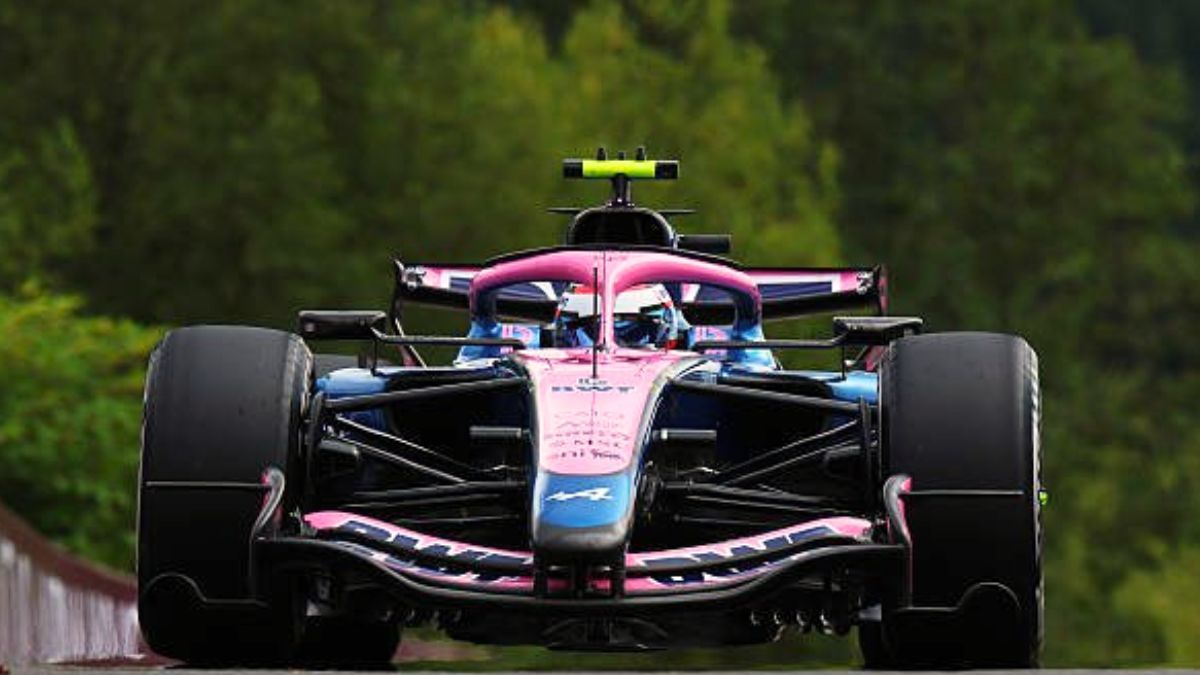 Colapinto en el Circuito de Spa-Francorchamps.