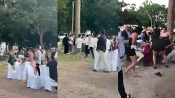 La pelea en la fiesta de egresados que terminó de la peor manera, quedó filmada en un video que se volvió viral. La pelea en la fiesta de egresados que terminó de la peor manera, quedó filmada en un video que se volvió viral.