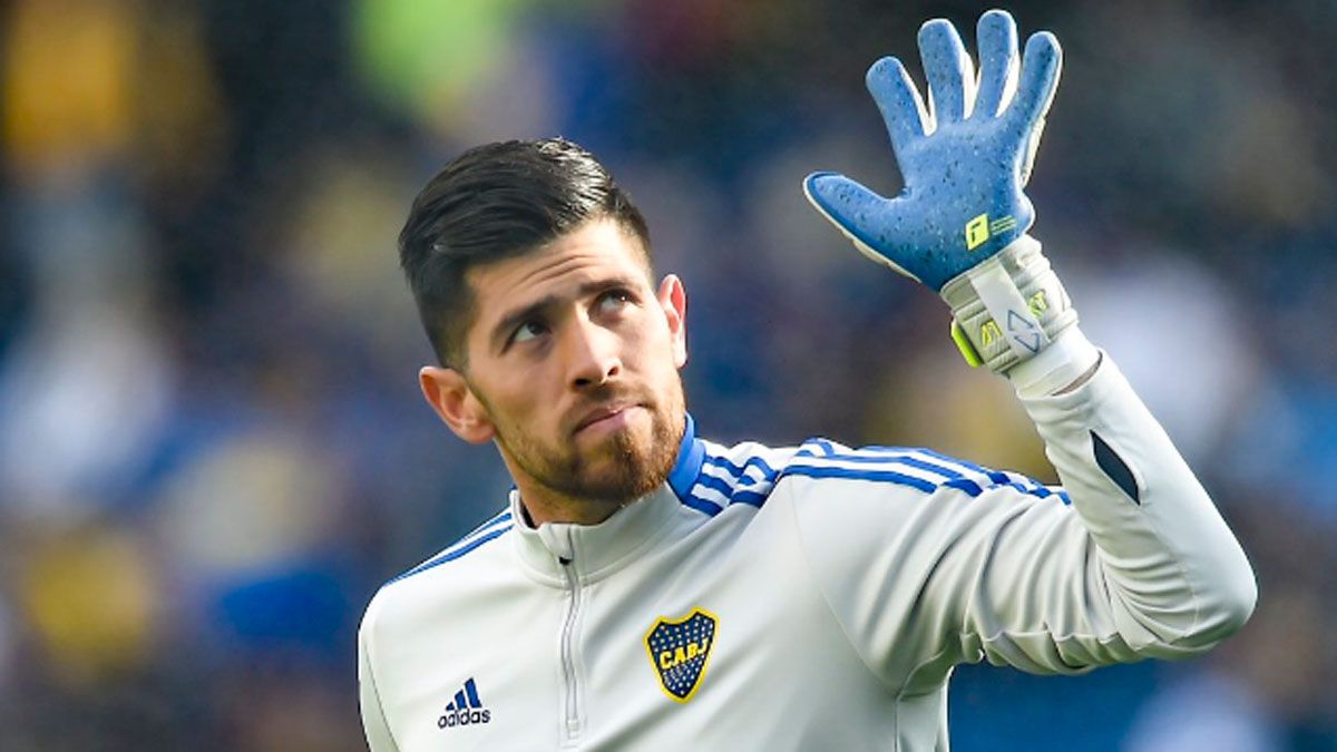 Agustín Rossi comienza a despedirse de Boca para llegar al Flamengo