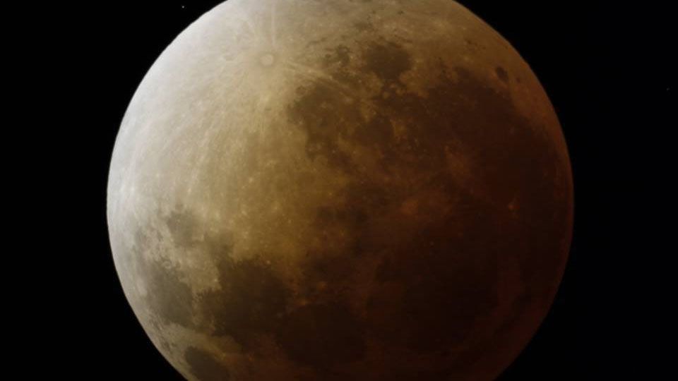 Eclipse lunar y Marte muy cerca:  para observar desde Oro Verde