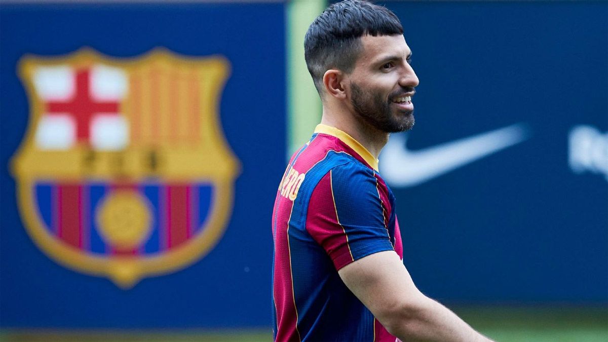 El Kun Agüero recibió un notición y recuperó la sonrisa