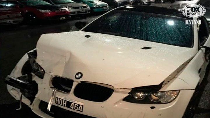 El video del accidente de Centurión