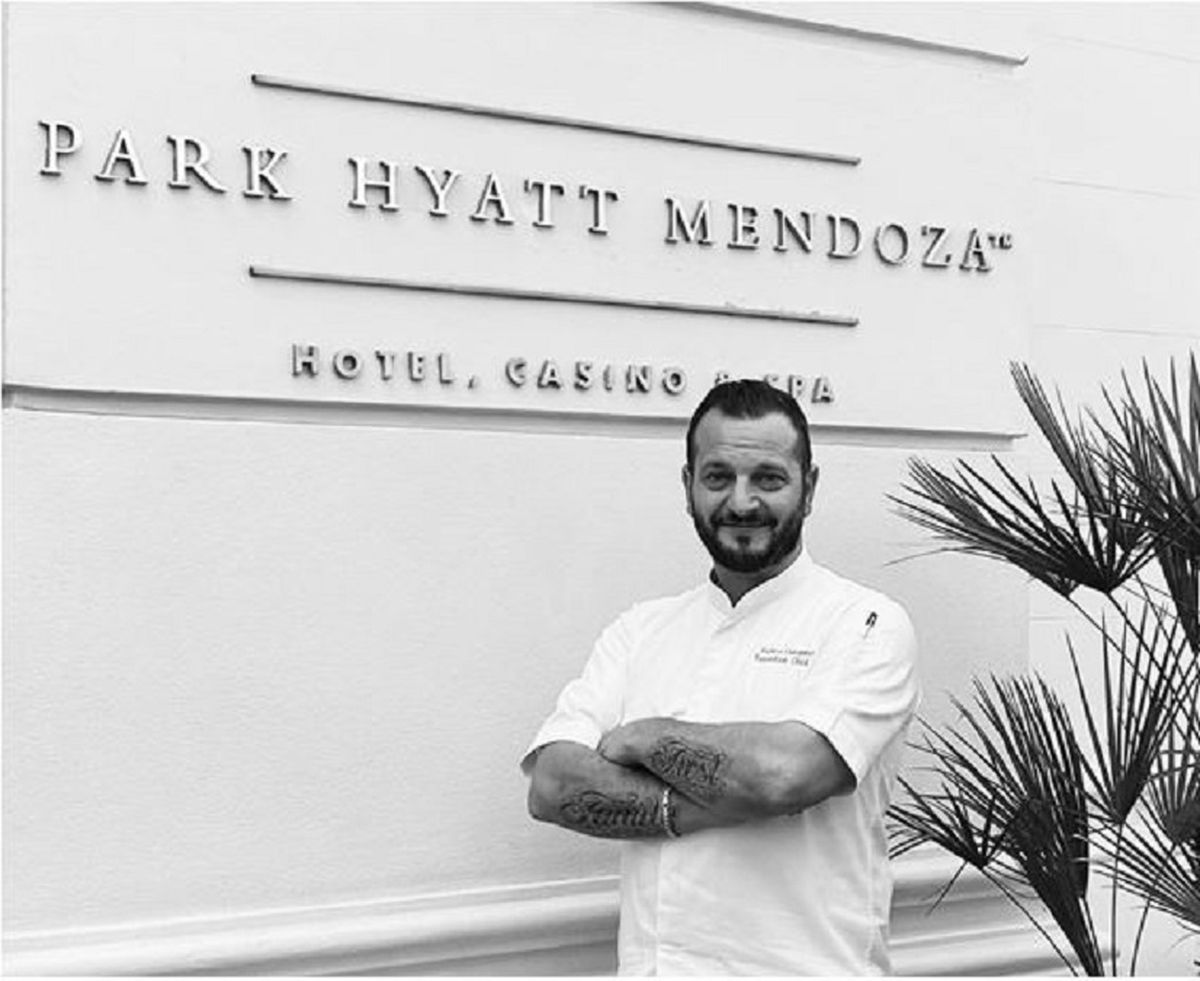 El experimentado Chef Franco Canzano liderará las cocinas de Park Hyatt Mendoza.