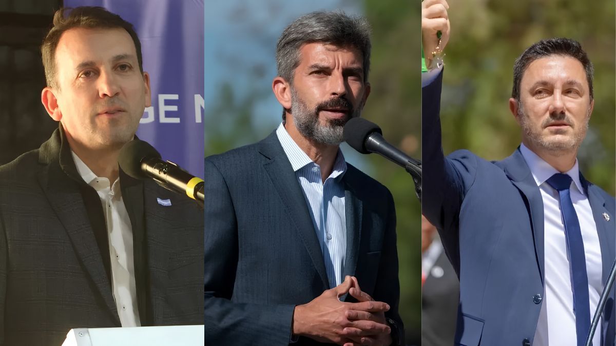 Tadeo García Zalazar, Ulpiano Suarez y Luis Petri, los más nombrados hasta ahora en la carrera hacia la candidatura para suceder a Alfredo Cornejo en 2027.&nbsp;