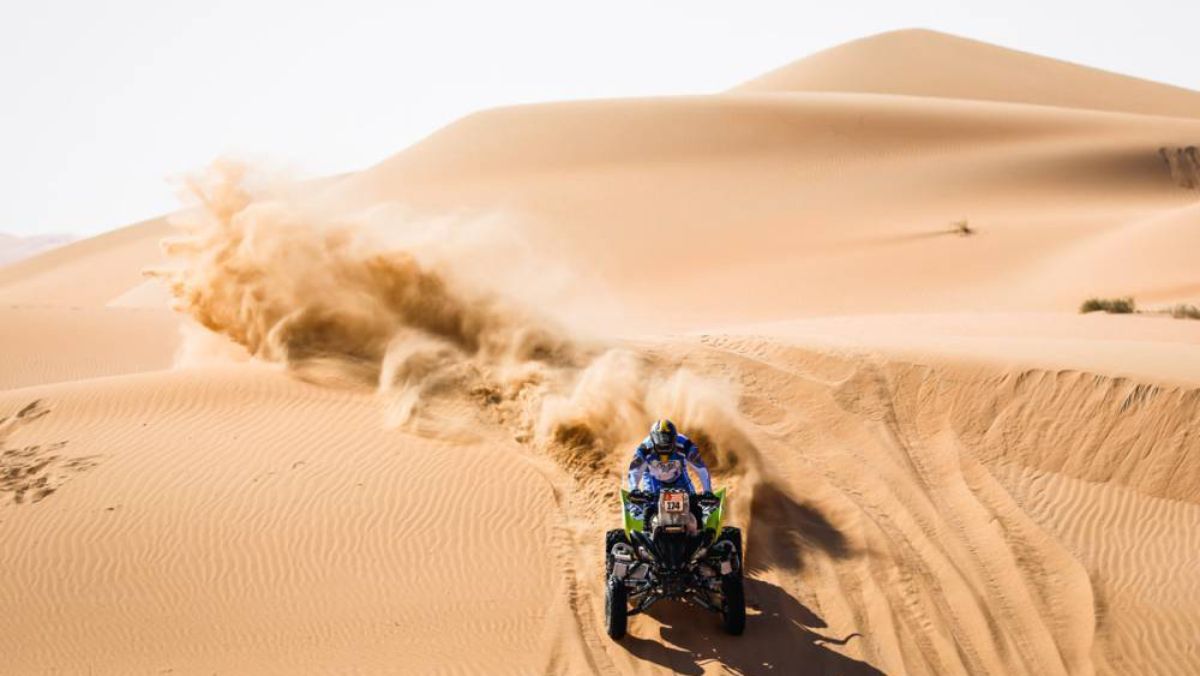 El argentino mejor clasificado es el bonaerense Manuel Andujar, que finalizó segundo en la 6ª etapa y sigue liderando la Clasificación General de los Quads. El argentino mejor clasificado es el bonaerense Manuel Andujar, que finalizó segundo en la 6ª etapa y sigue liderando la Clasificación General de los Quads.