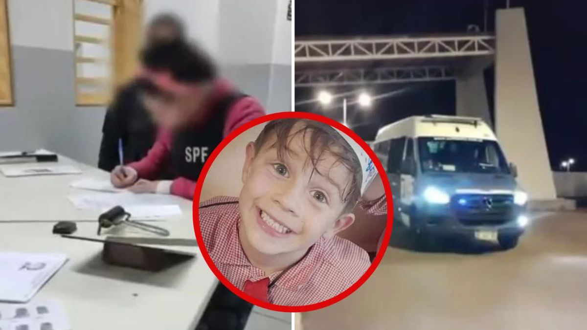 Video: así trasladaron a la mamá de Lucio Dupuy al penal de Cacheuta