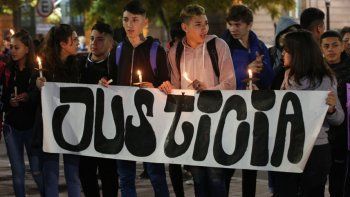 Familiares y amigos de Luna  reclamaron que Luciano Pizarro no esté en libertad