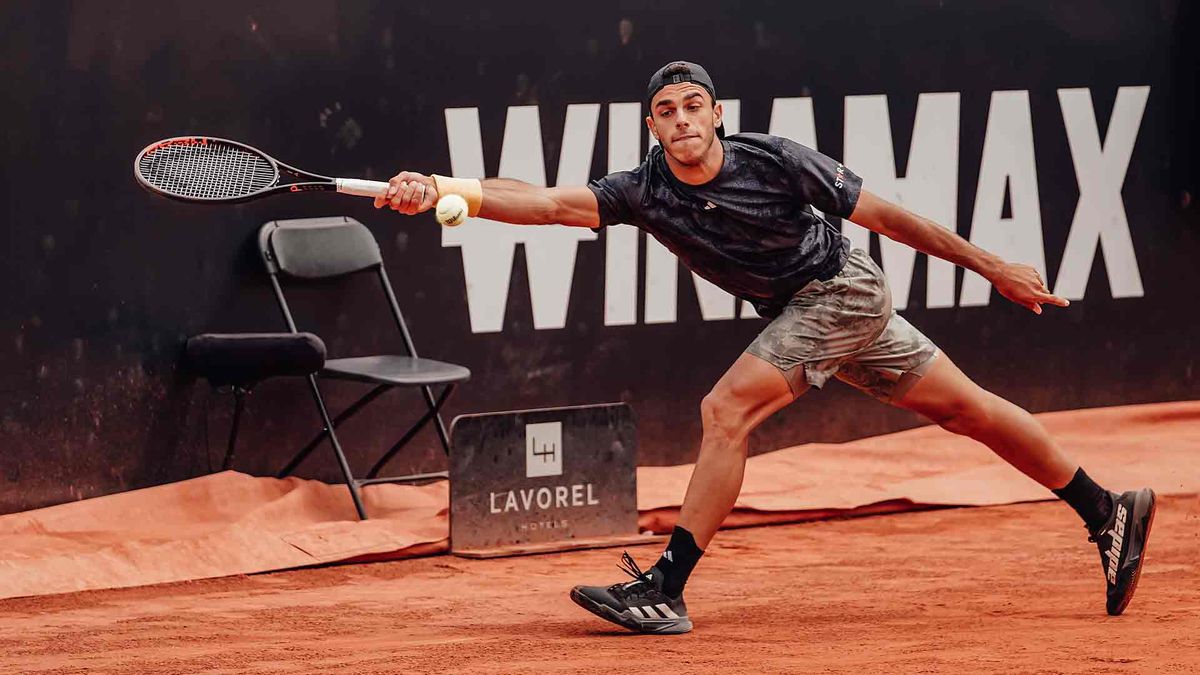 Francisco Cerúndolo no pudo festejar en Lyon y ahora piensa en Roland Garros