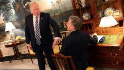 La declaración conjunta emitida por Macri y Trump