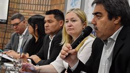 El director de ATM, Alejandro Donati, pasó por la Legislatura para tratar leyes impositivas y avalúo.&nbsp;