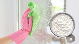 Prepara este eficaz limpiador de vidrios y ventanas con maicena y déjalos impecables
