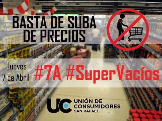Contra el aumento de precios: sanrafaelinos se suman al boicot a los supermercados
